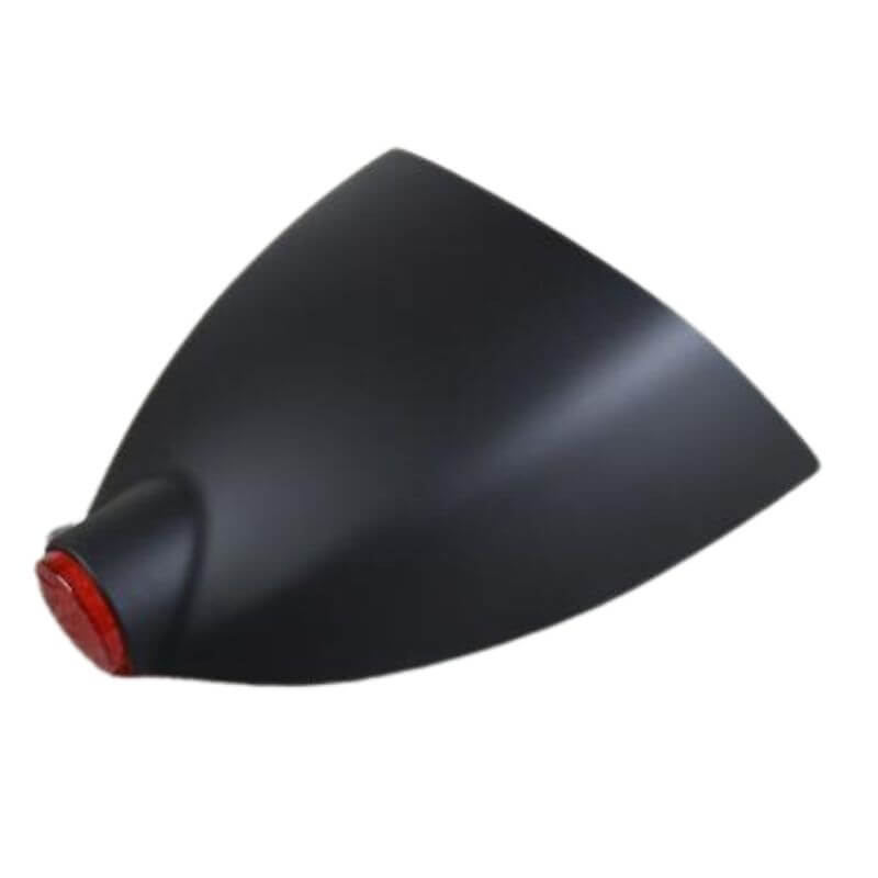 Selle Café Racer avec coque arrière et feu intégré
