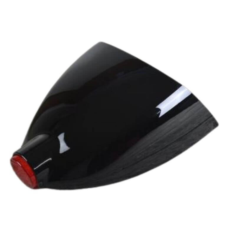 Selle Café Racer avec coque arrière et feu intégré