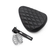 Thumbnail for selle moto bobber monoplace vintage sur ressort