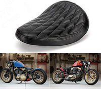 Thumbnail for selle moto bobber monoplace vintage sur ressort