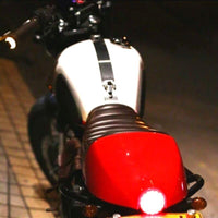 Thumbnail for Selle Café Racer avec coque arrière et feu intégré moto vintage