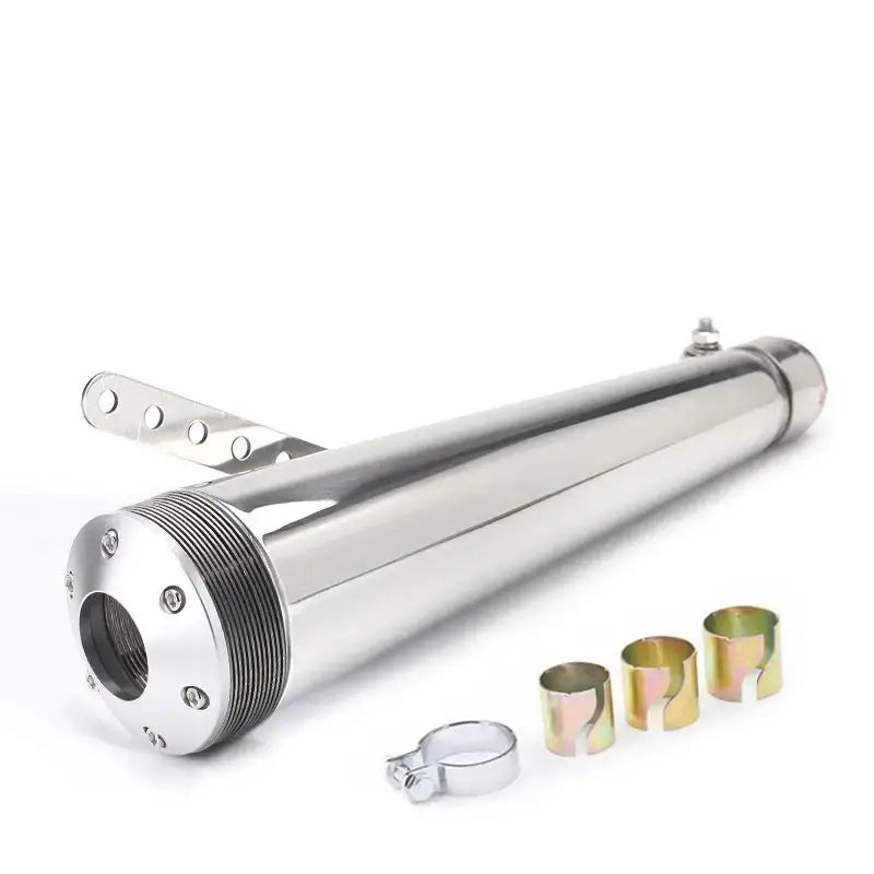 Silencieux Café Racer Chrome