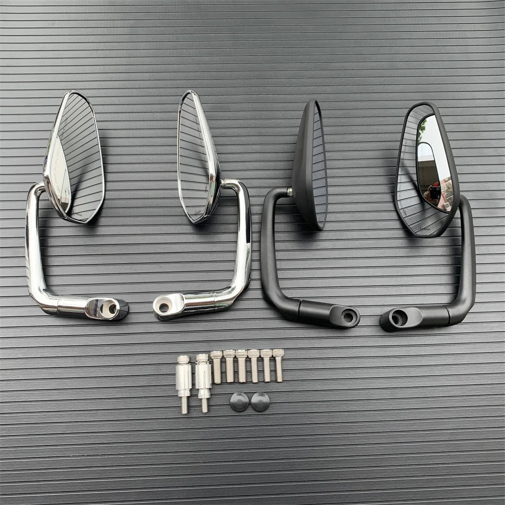 Rétroviseur embout de guidon moto vintage café racer et scrambler