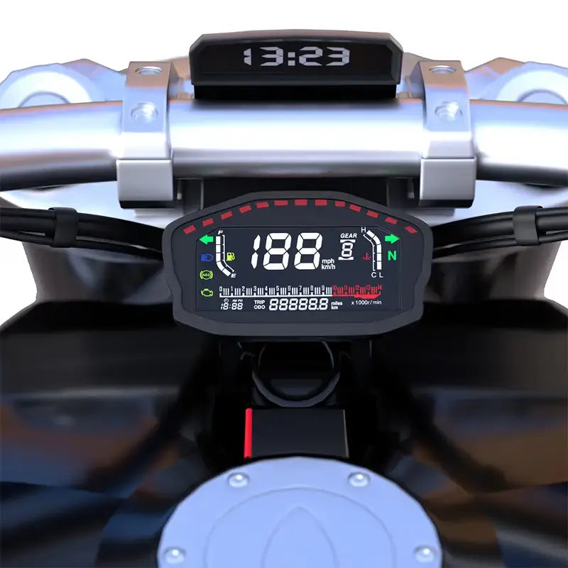 Compteur Digital Shift Light Universel pour Moto Quad Auto Prototype NEUF