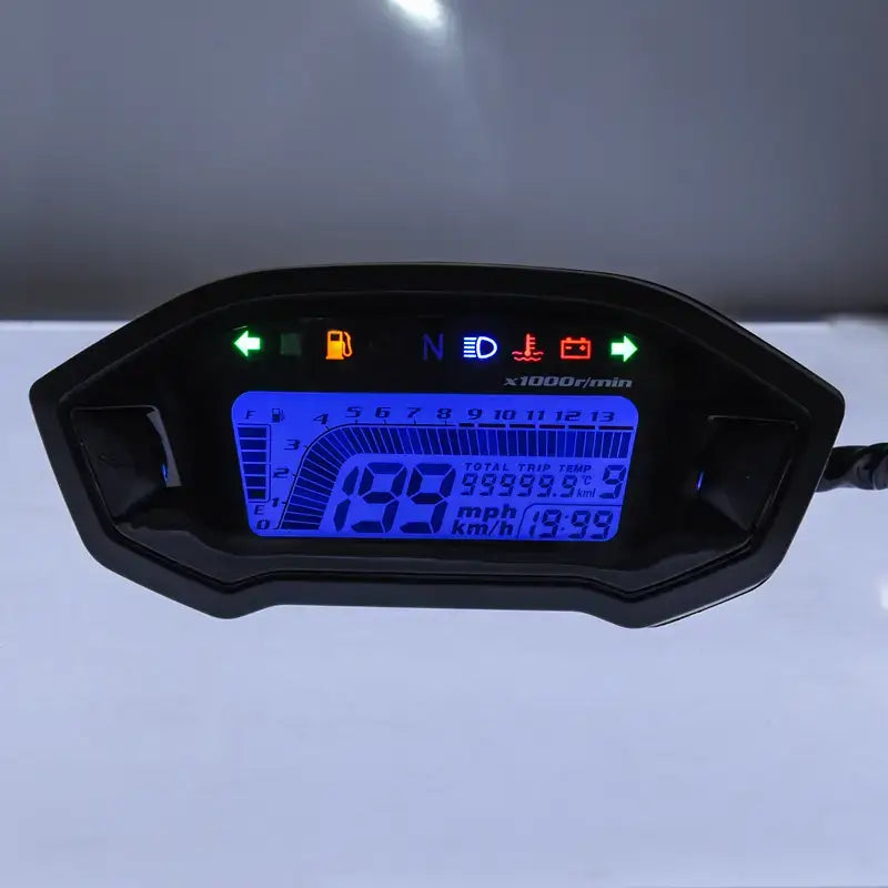 Compteur Moto Digital écran LCD