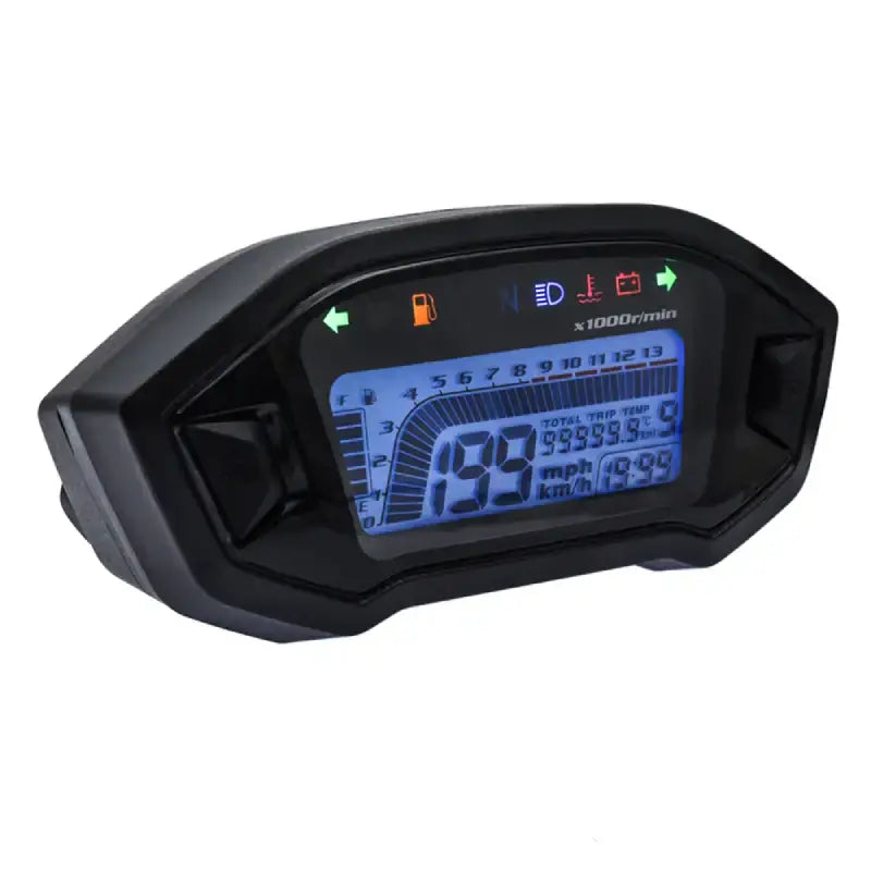 Compteur de vitesse numérique LCD moto, affichage de vitesse pour