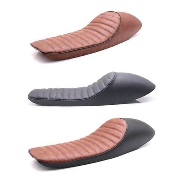 Capot De Selle Arrière ABS Pour Moto Cafe Racer - Universel, Couleur Noir (ou Bleu/beige/orange) - Dimensions 270 X 265 Mm - 14