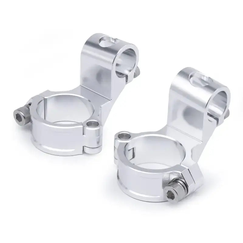 Guidon Café Racer Bracelet Support Argent