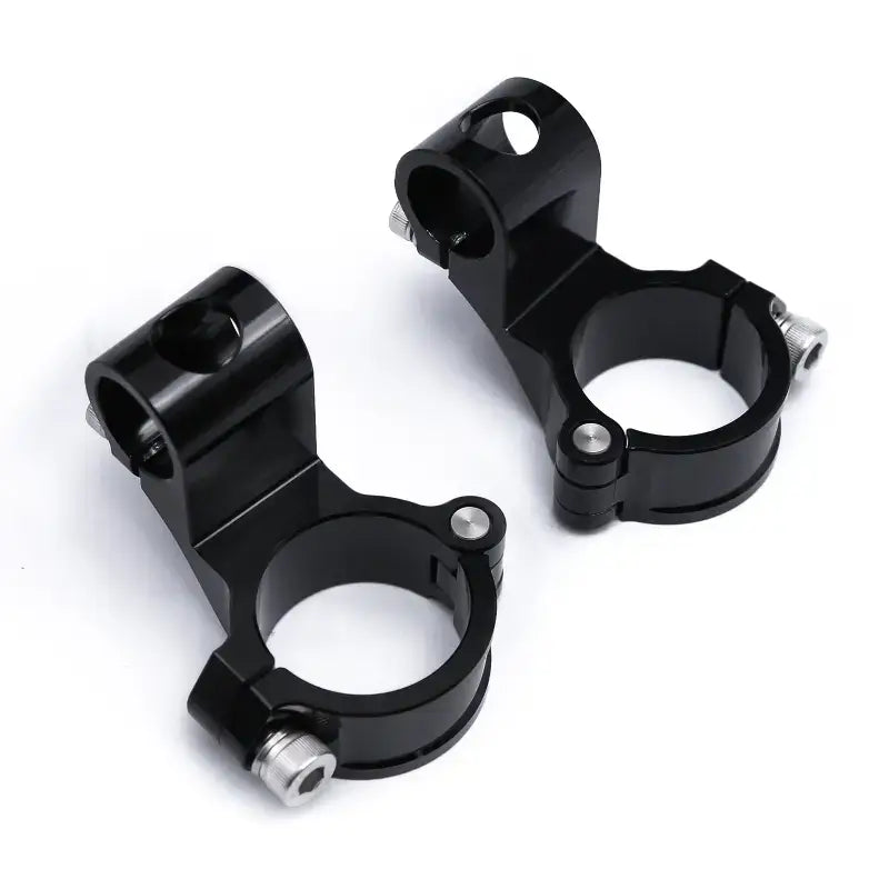 Guidon Café Racer Bracelet Support Noir 