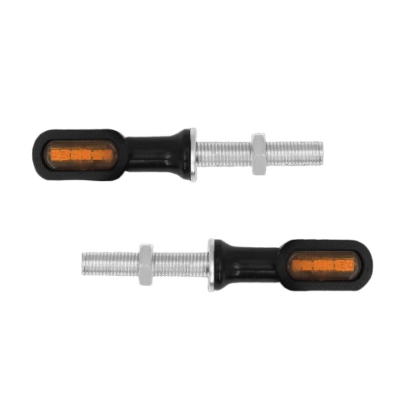 Mini Clignotant Led Noir | moto-scrambler