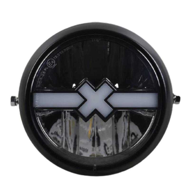 Phare Moto Café Racer à led 