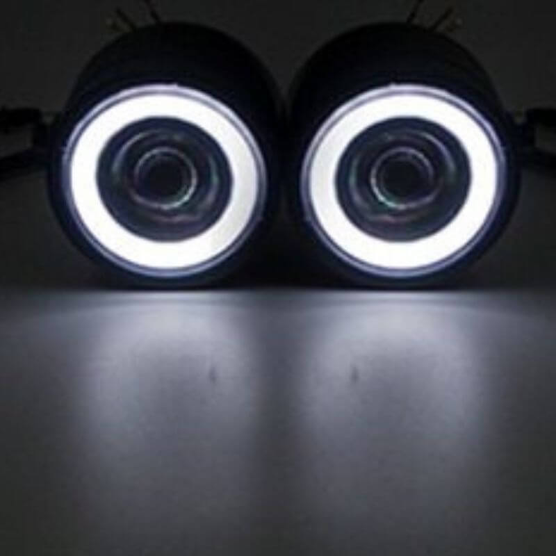 Phare Moto Double Optique LED