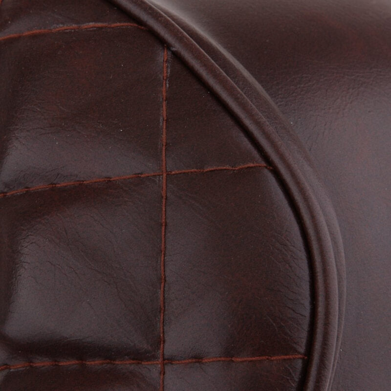 Selle Café Racer Cuir Marron Rétro Vintage