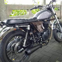 Thumbnail for Selle scrambler noir moto vintage universel 60cm