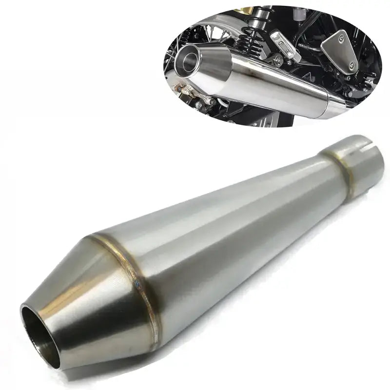 SILENCIEUX MEGAPHONE REVERSE CONE Chromé SILENCIEUX MEGAPHONE REVERSE CONE Chromé