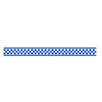 Thumbnail for Sticker Réservoir Moto Vintage Bleu