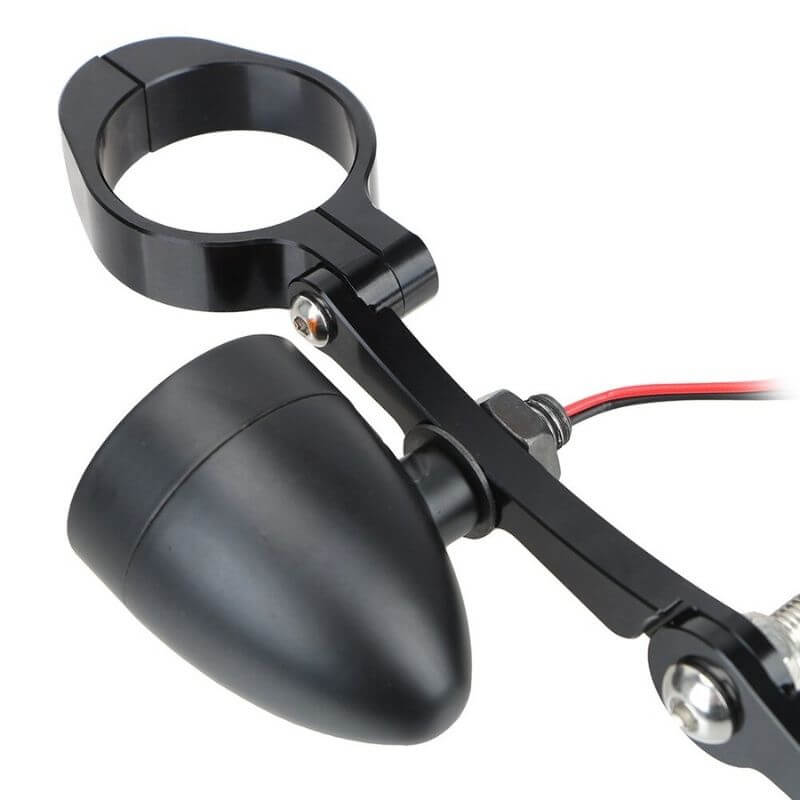 NAKESHOP 1 paire support de phare moto support fourche tête de lampe pour  café racer 41mm